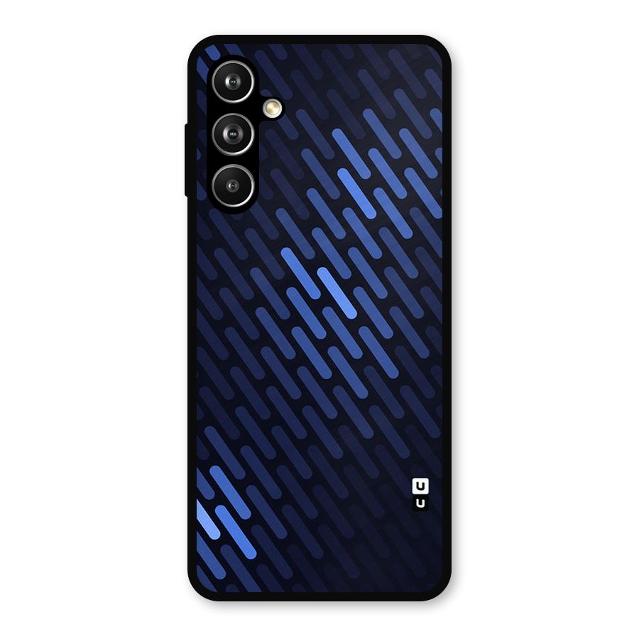 Pipe Shades Pattern Printed Metal Back Case for Samsung Galaxy M54