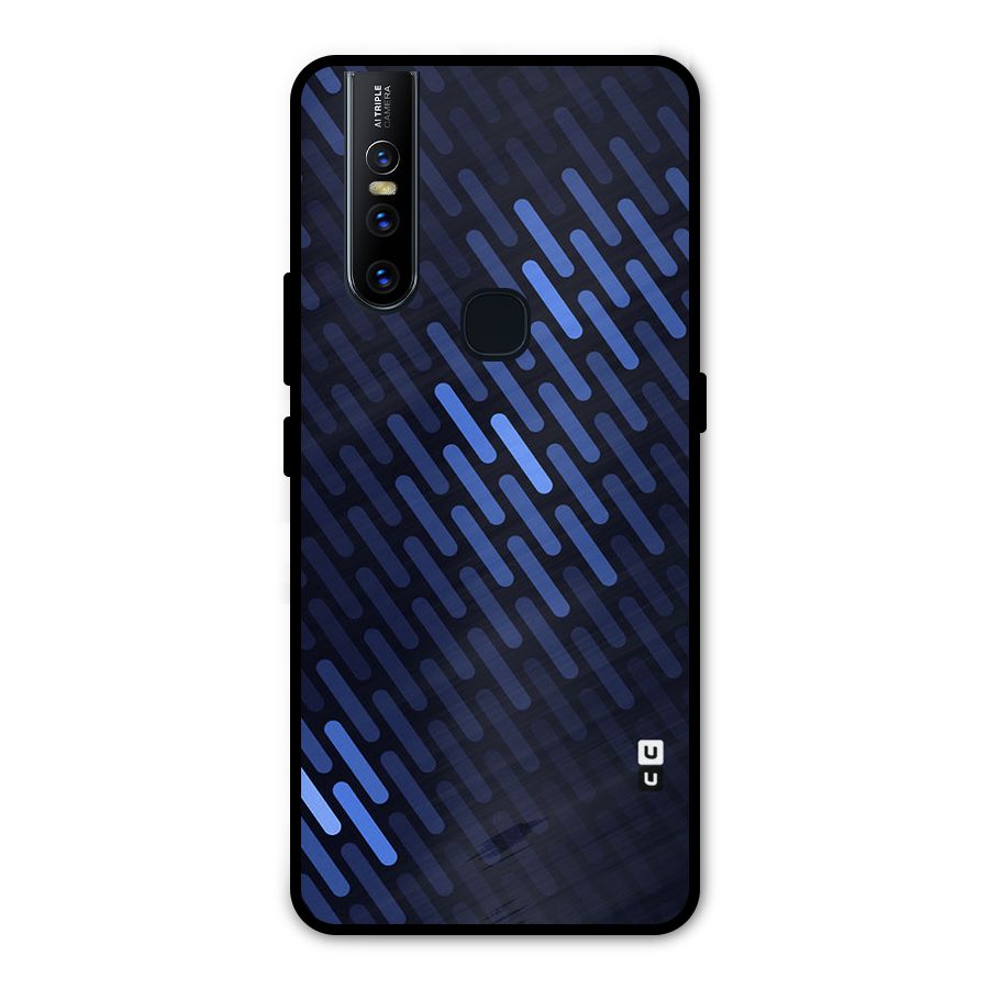 Pipe Shades Pattern Printed Metal Back Case for Vivo V15