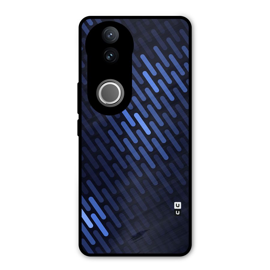 Pipe Shades Pattern Printed Metal Back Case for Vivo V50e