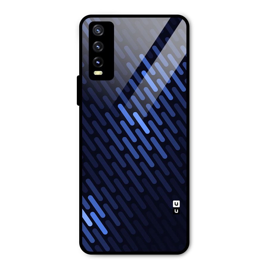 Pipe Shades Pattern Printed Metal Back Case for Vivo Y20