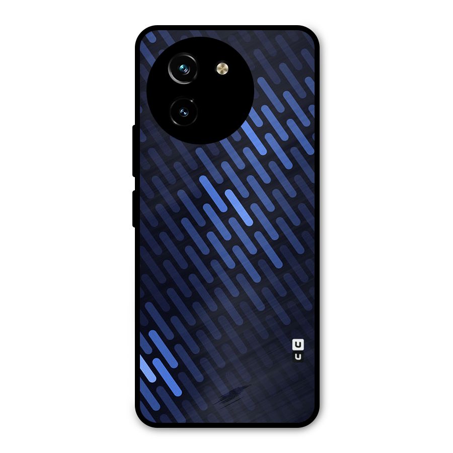 Pipe Shades Pattern Printed Metal Back Case for Vivo Y200i