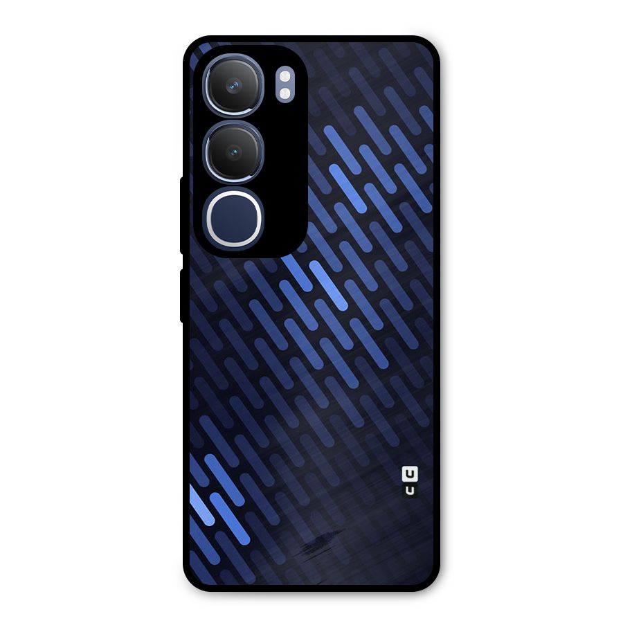 Pipe Shades Pattern Printed Metal Back Case for Vivo Y29