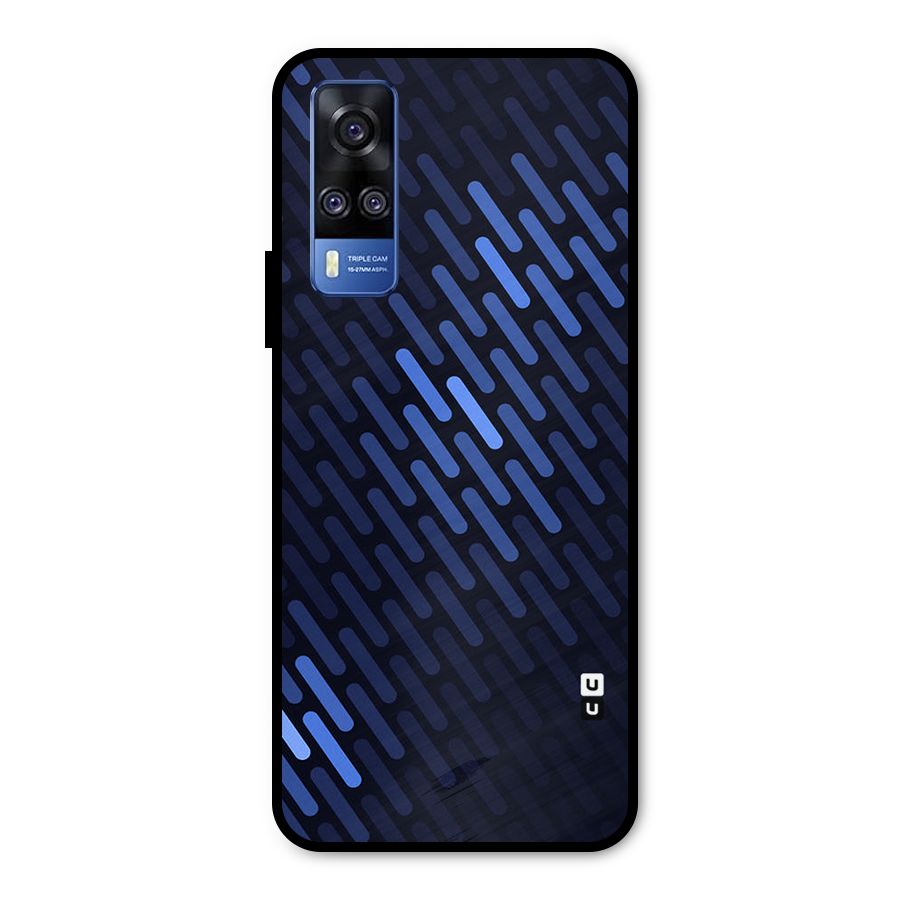 Pipe Shades Pattern Printed Metal Back Case for Vivo Y31