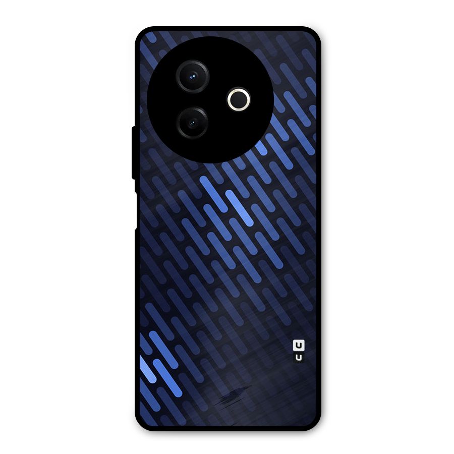 Pipe Shades Pattern Printed Metal Back Case for Vivo Y39