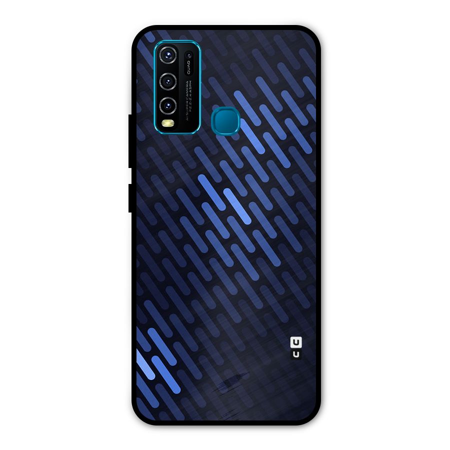 Pipe Shades Pattern Printed Metal Back Case for Vivo Y50