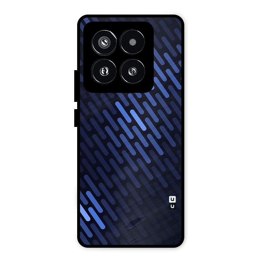 Pipe Shades Pattern Printed Metal Back Case for Xiaomi 14 Pro