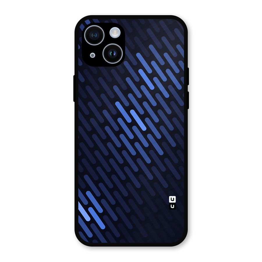Pipe Shades Pattern Printed Metal Back Case for iPhone 14