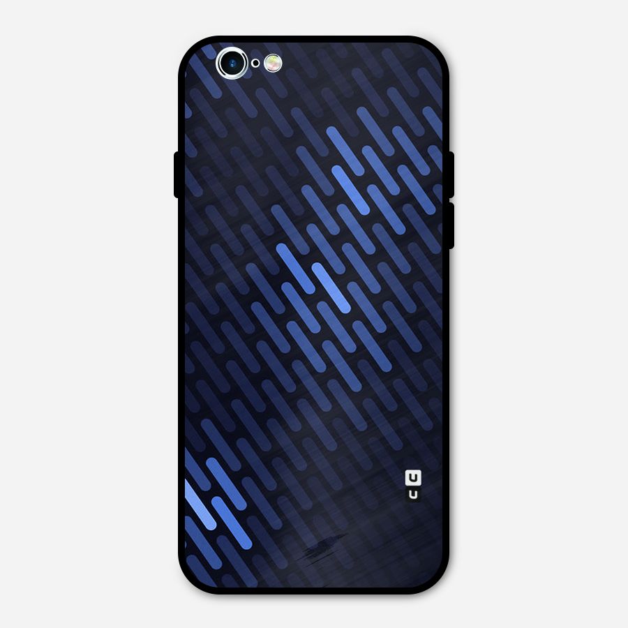 Pipe Shades Pattern Printed Metal Back Case for iPhone 6 6s