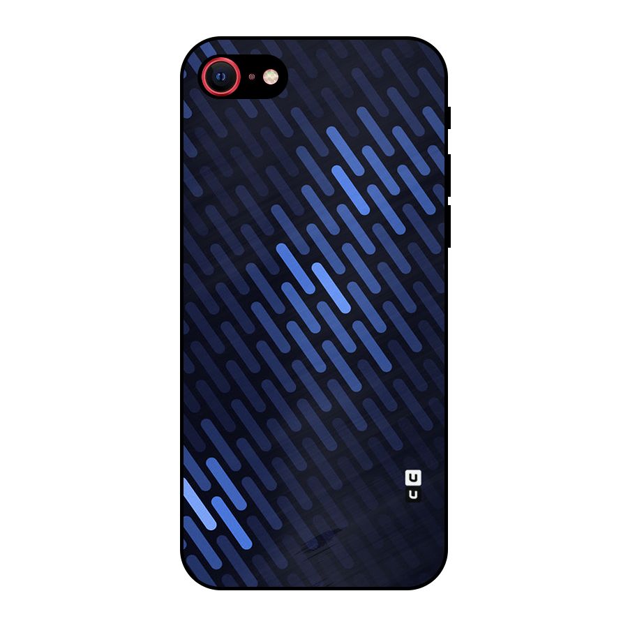 Pipe Shades Pattern Printed Metal Back Case for iPhone 7