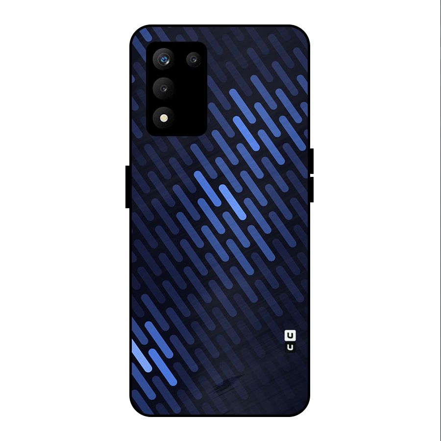 Pipe Shades Pattern Printed Metal Back Case for realme 9 5G SE