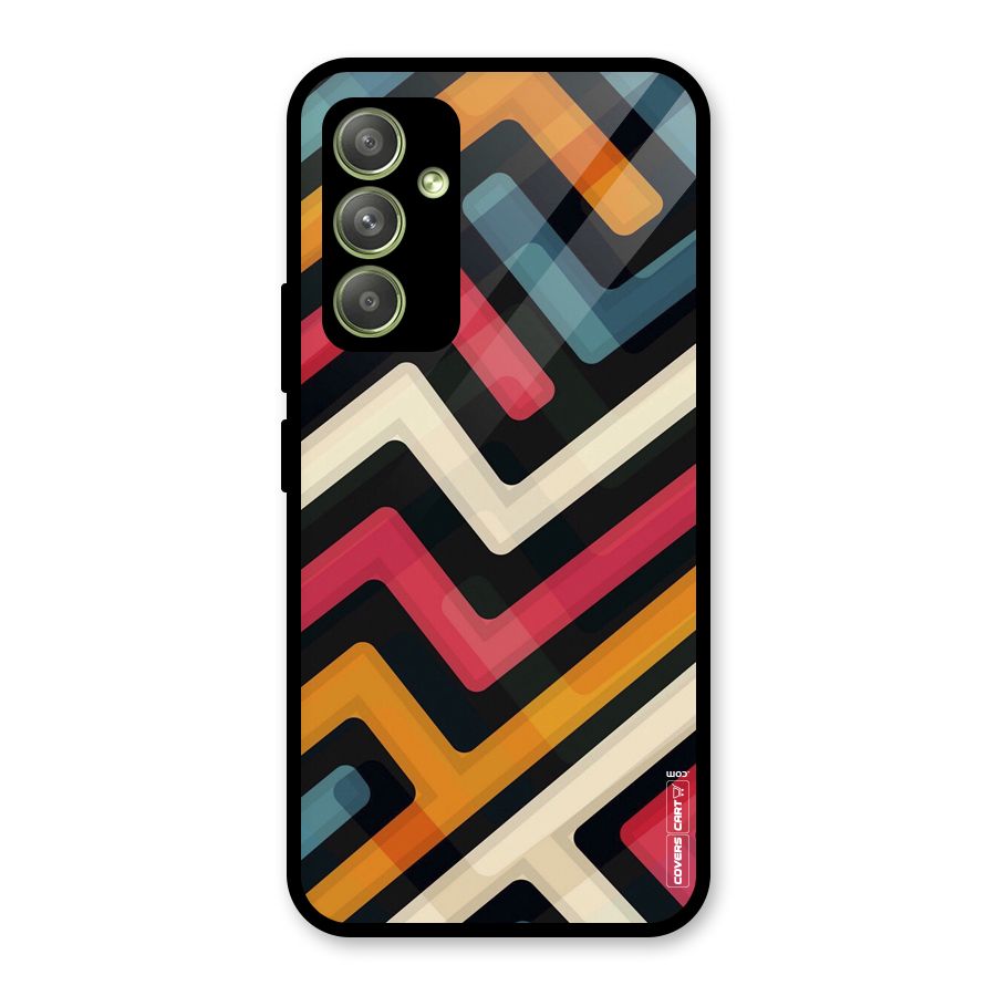 Pipelines Glass Back Case for Galaxy A54