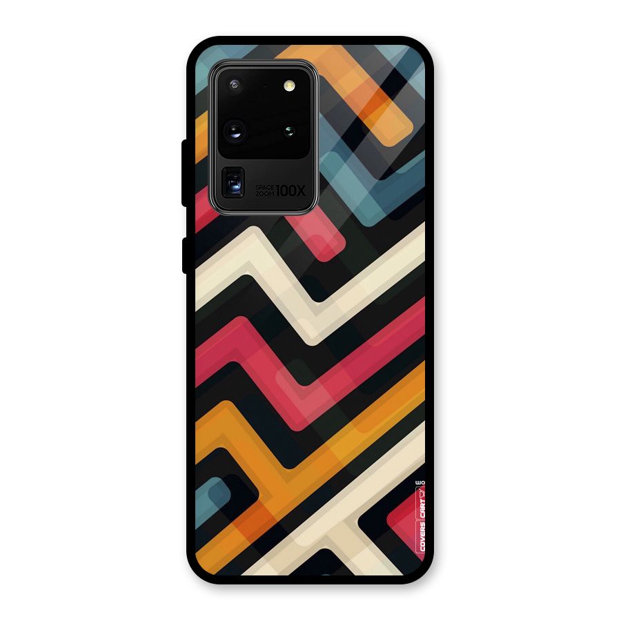 Pipelines Glass Back Case for Galaxy S20 Ultra