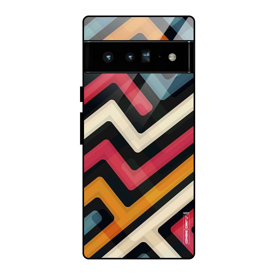 Pipelines Glass Back Case for Google Pixel 6 Pro