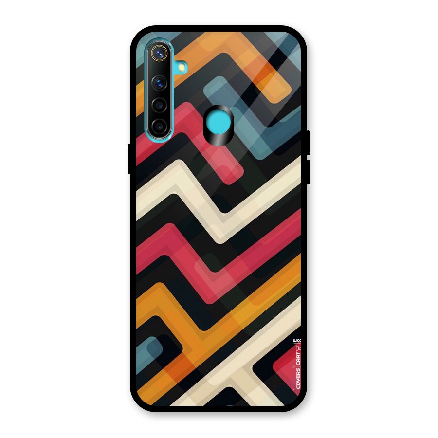 Pipelines Glass Back Case for Realme Narzo 10