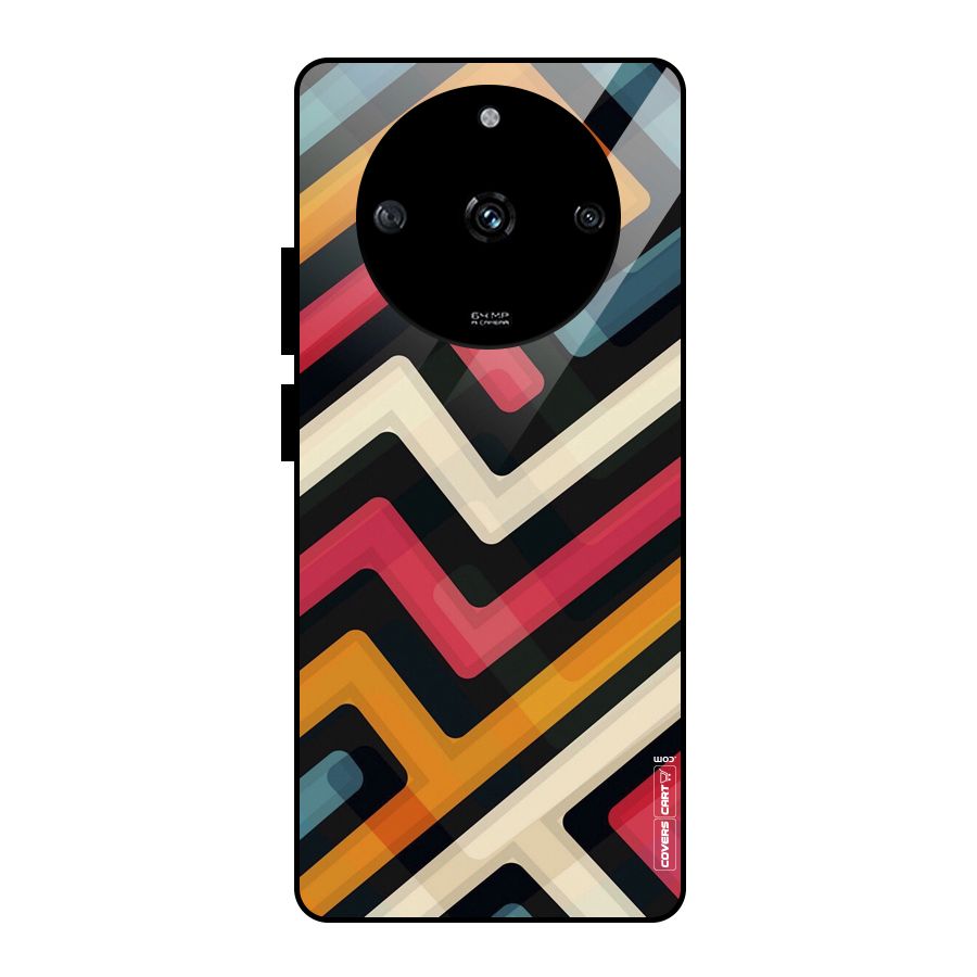 Pipelines Glass Back Case for Realme Narzo 60 5G