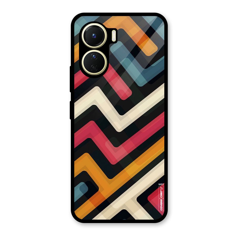 Pipelines Glass Back Case for Vivo Y56