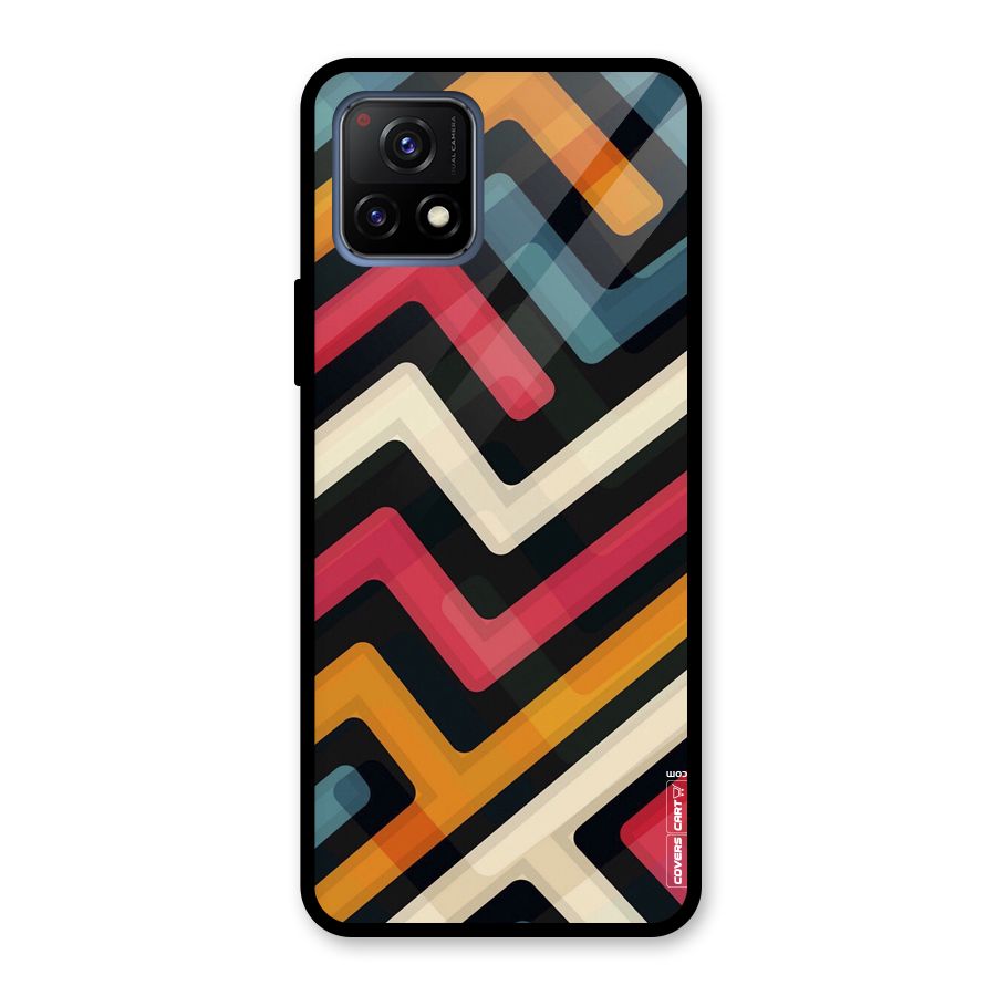 Pipelines Glass Back Case for Vivo Y72 5G