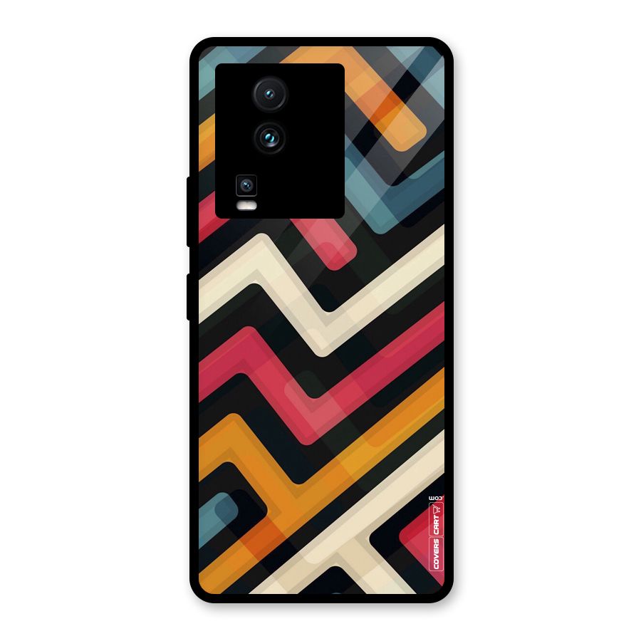 Pipelines Glass Back Case for Vivo iQOO Neo 7