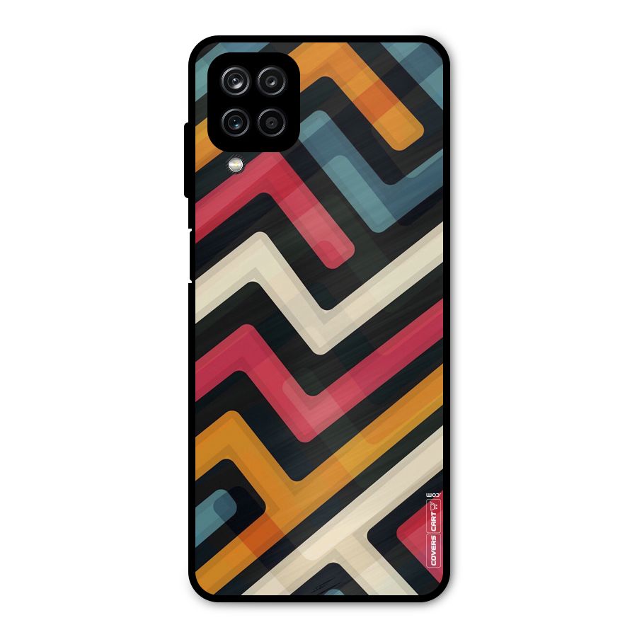 Pipelines Metal Back Case for Galaxy A12