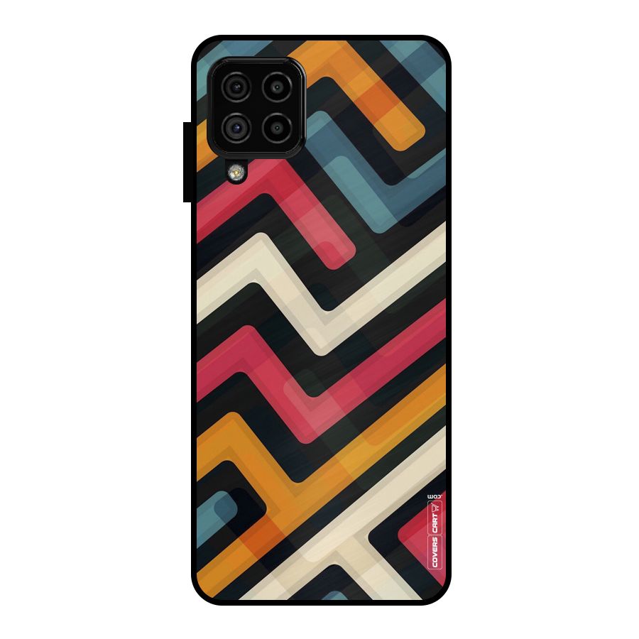 Pipelines Metal Back Case for Galaxy A22 4G