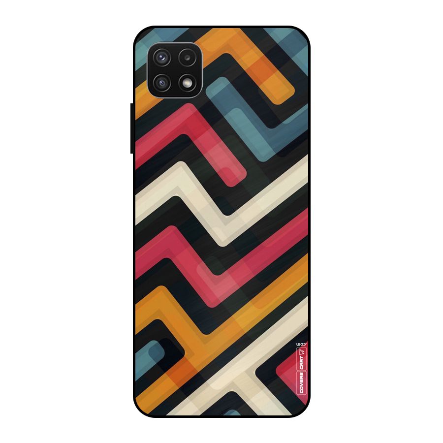 Pipelines Metal Back Case for Galaxy A22 5G