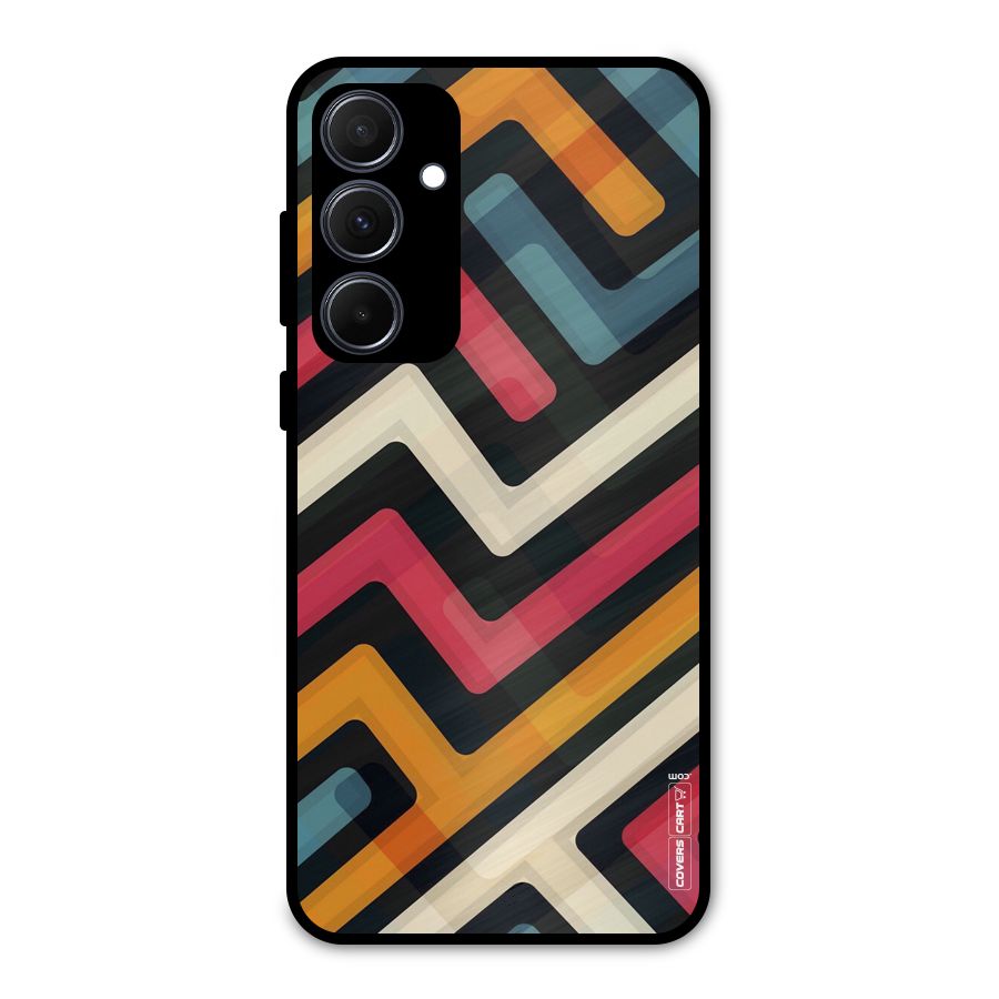 Pipelines Metal Back Case for Galaxy A35
