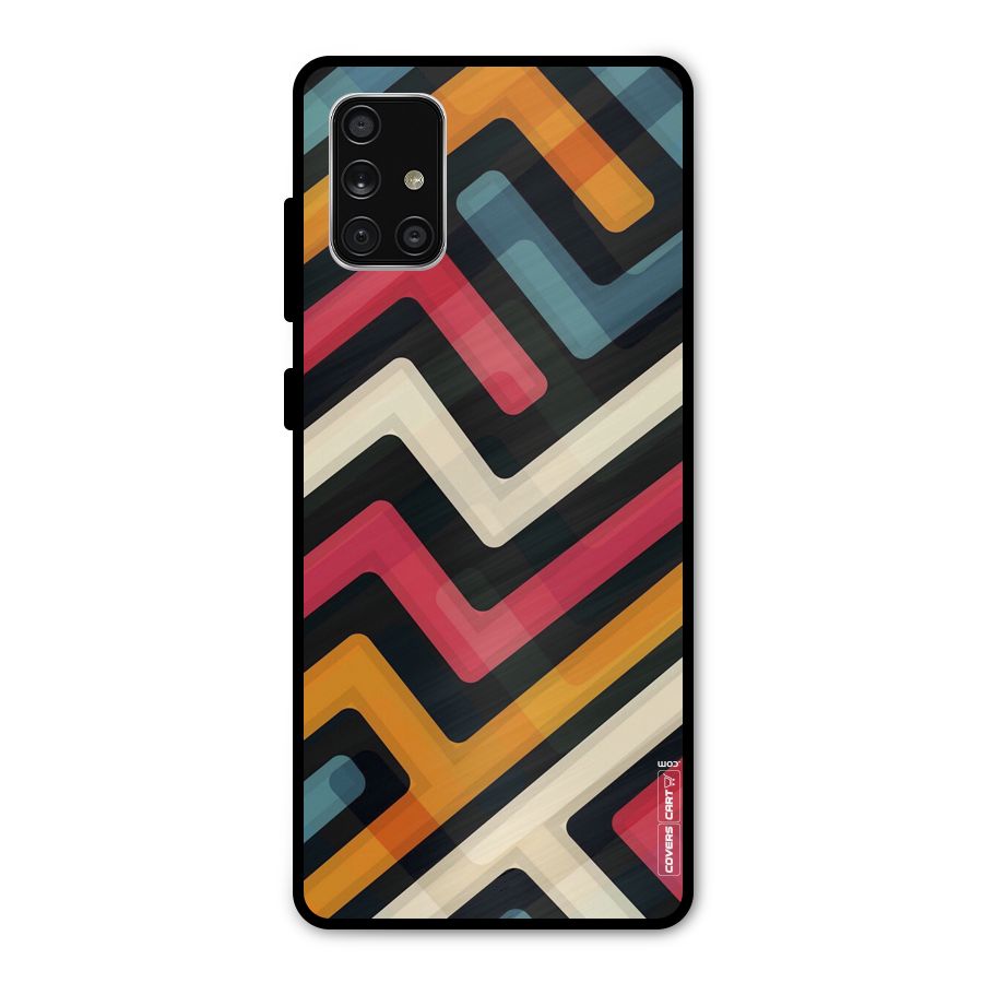 Pipelines Metal Back Case for Galaxy A71