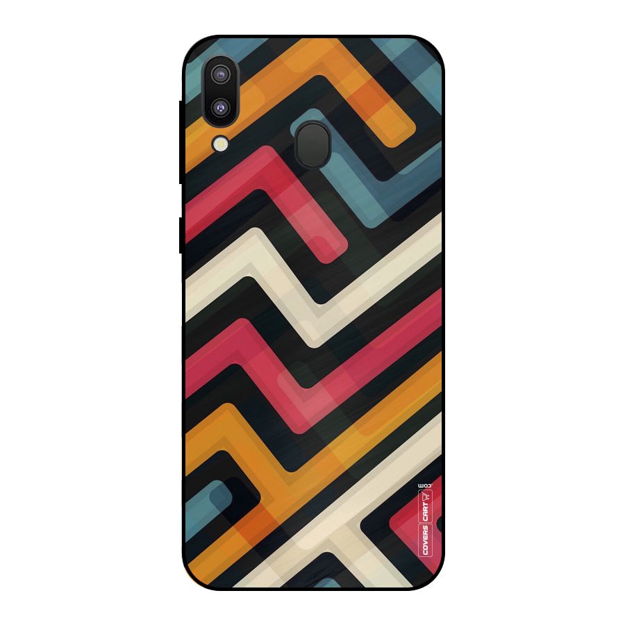 Pipelines Metal Back Case for Galaxy M20