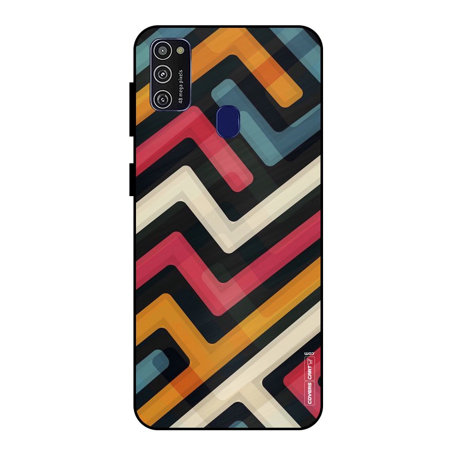 Pipelines Metal Back Case for Galaxy M21