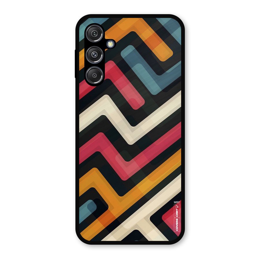 Pipelines Metal Back Case for Galaxy M34 5G