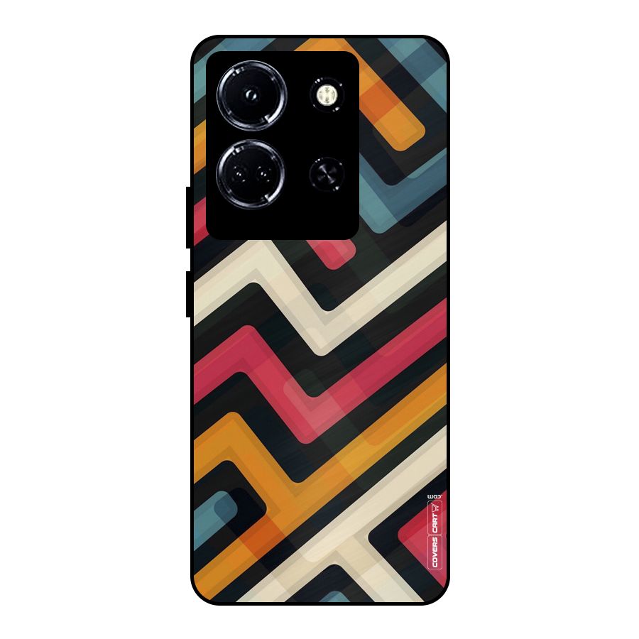 Pipelines Metal Back Case for Infinix Note 30 5G