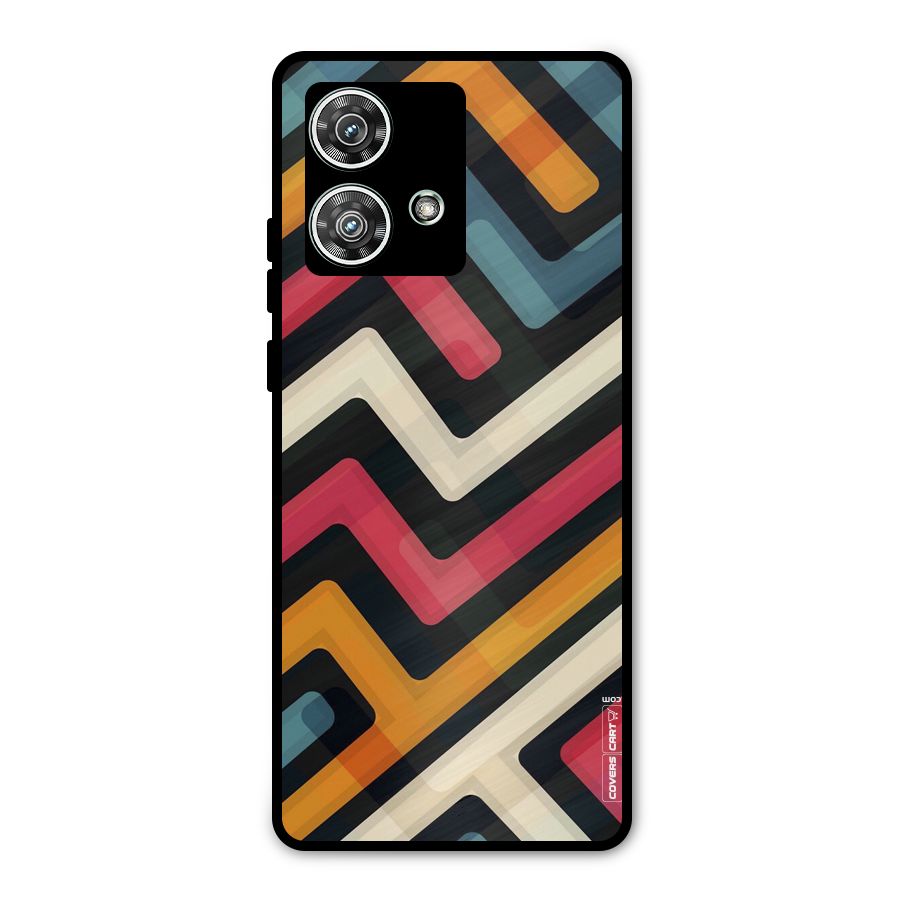 Pipelines Metal Back Case for Motorola Edge 40 Neo