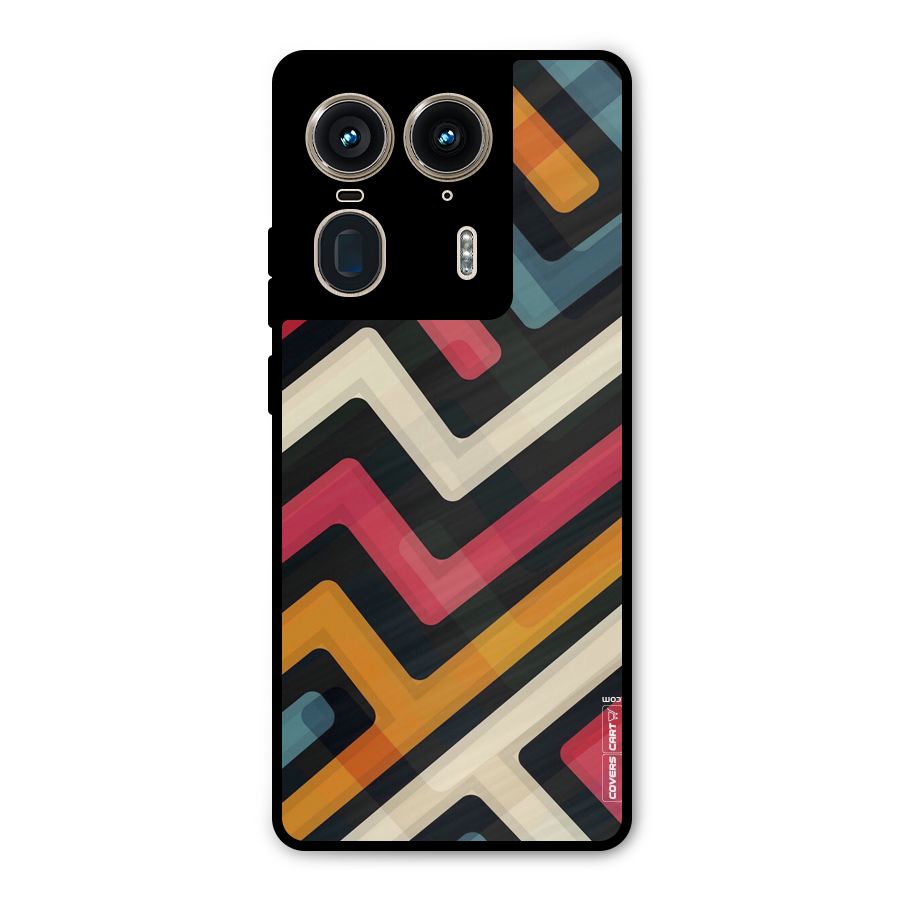 Pipelines Metal Back Case for Motorola Edge 50 Ultra