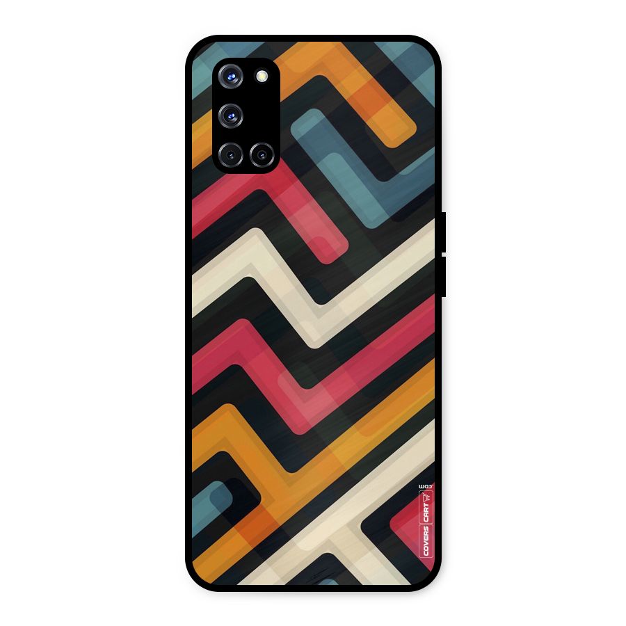 Pipelines Metal Back Case for Oppo A52
