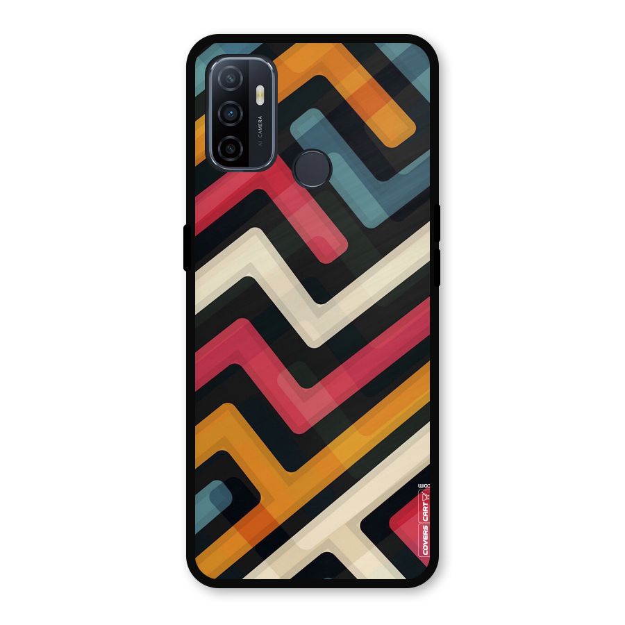 Pipelines Metal Back Case for Oppo A53