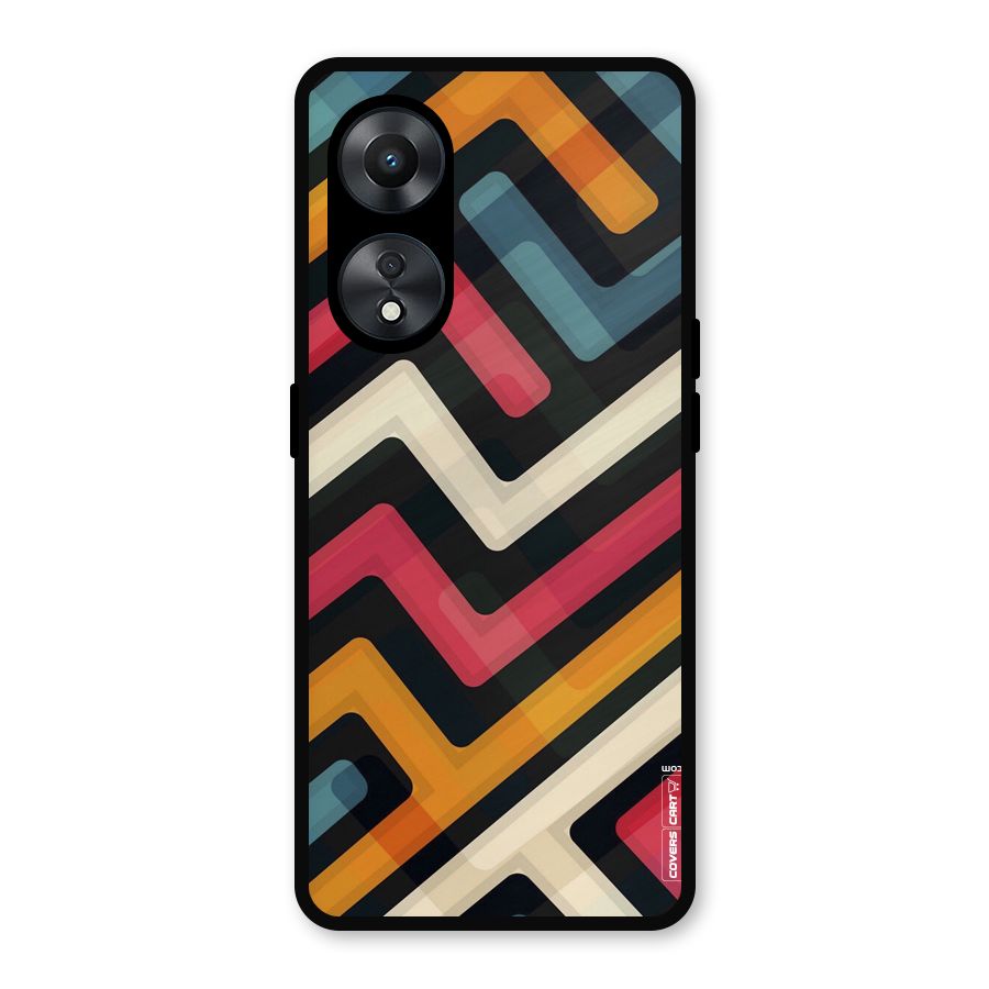 Pipelines Metal Back Case for Oppo A78