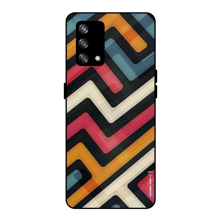Pipelines Metal Back Case for Oppo F19