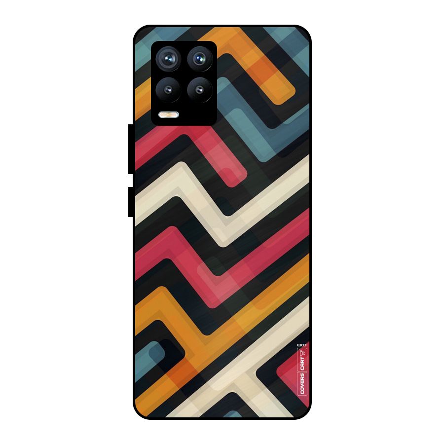 Pipelines Metal Back Case for Realme 8 Pro