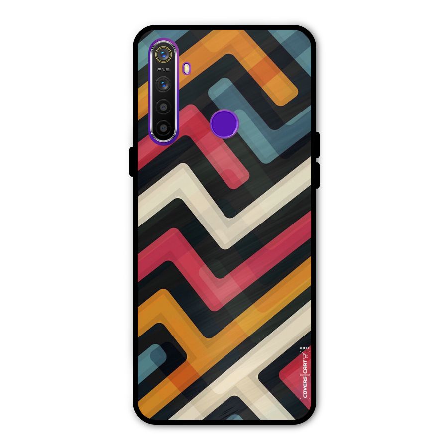 Pipelines Metal Back Case for Realme Narzo 10