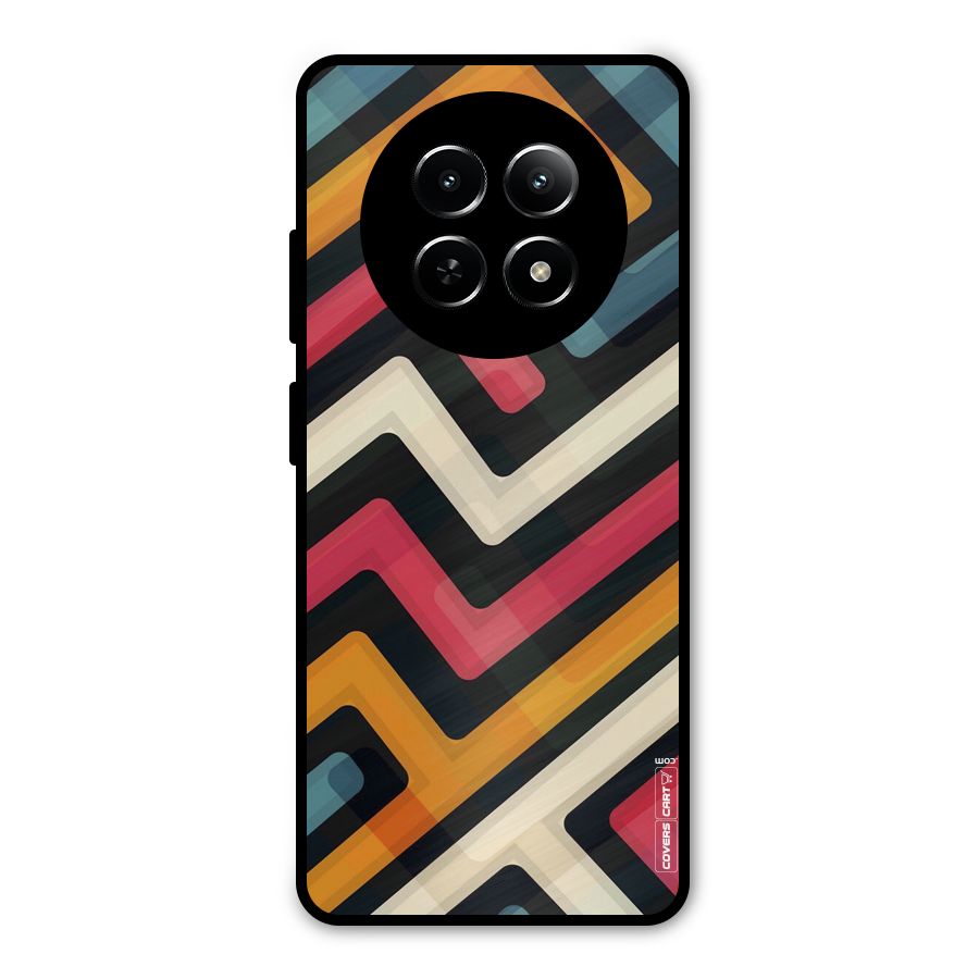 Pipelines Metal Back Case for Realme Narzo N65