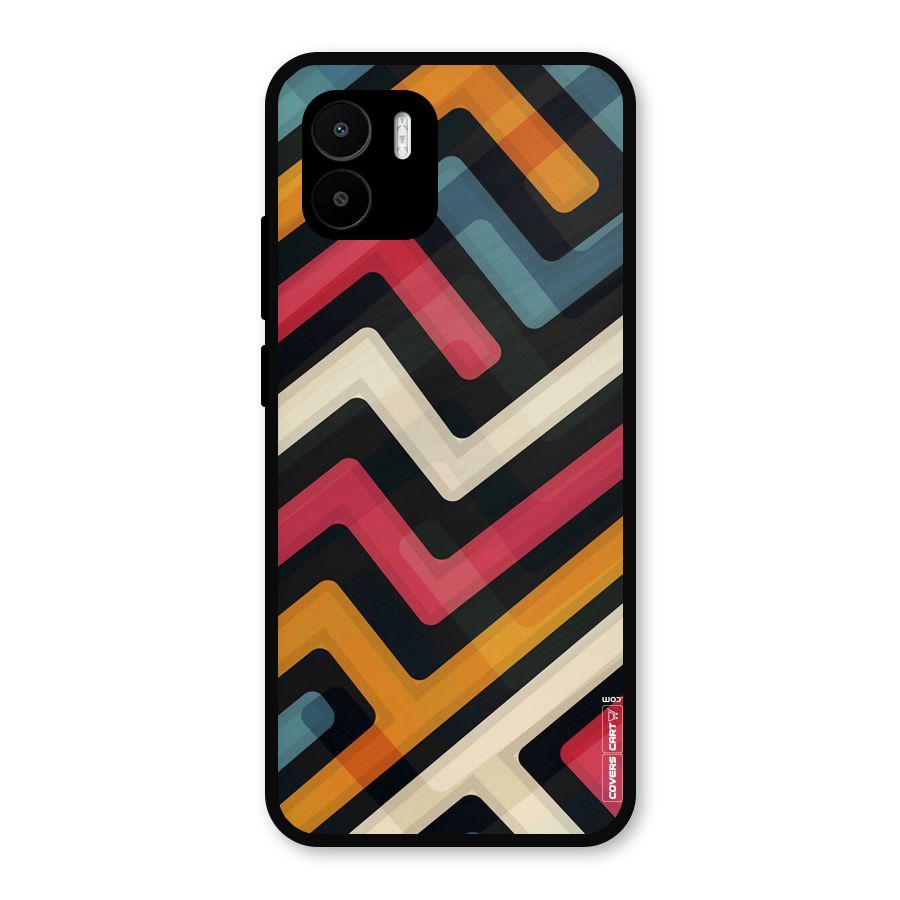 Pipelines Metal Back Case for Redmi A2