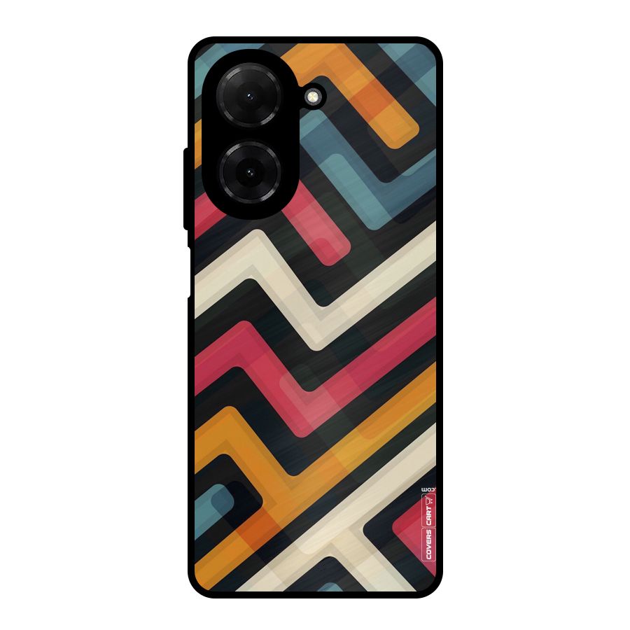 Pipelines Metal Back Case for Redmi A5 4G