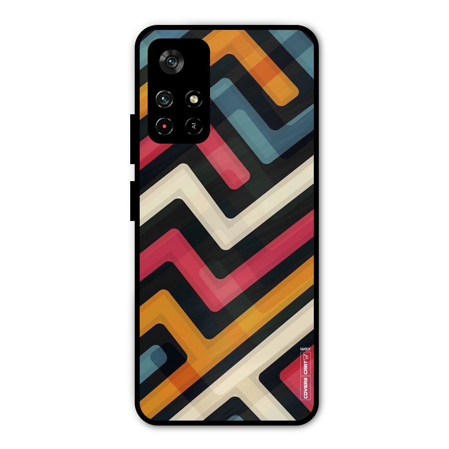 Pipelines Metal Back Case for Redmi Note 11T 5G