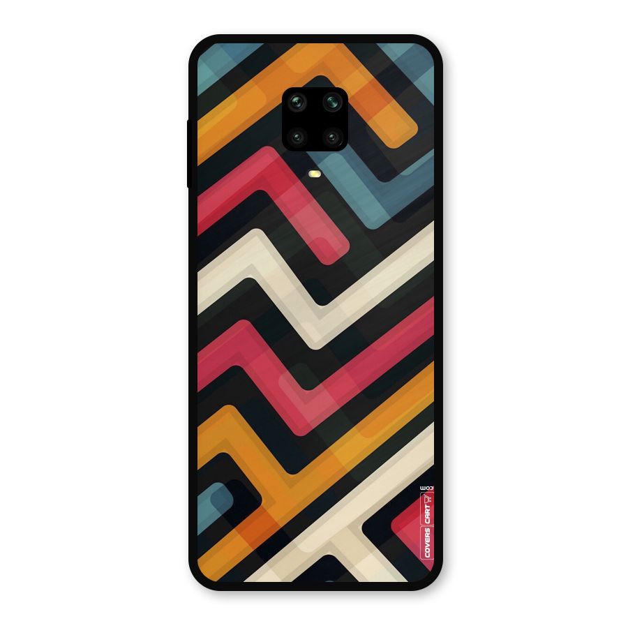 Pipelines Metal Back Case for Redmi Note 9 Pro