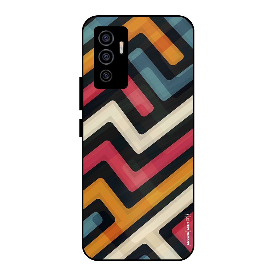 Pipelines Metal Back Case for Vivo V23e