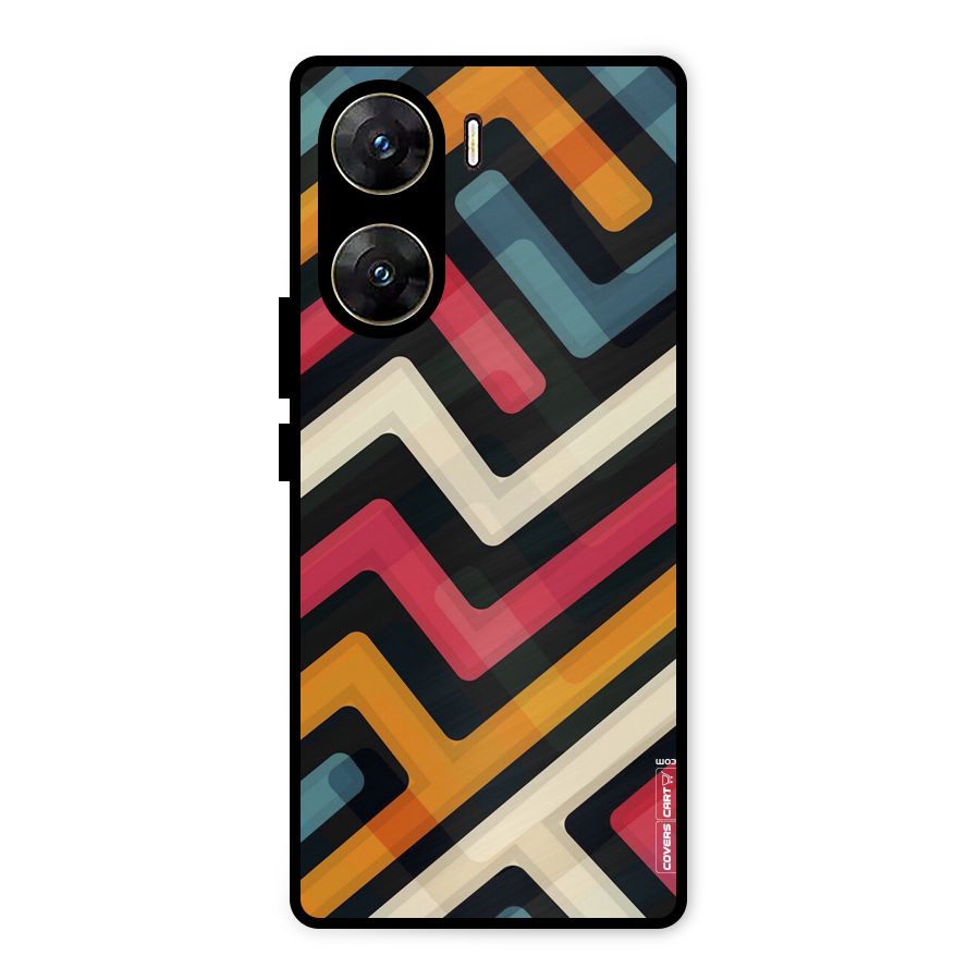 Pipelines Metal Back Case for Vivo V29e