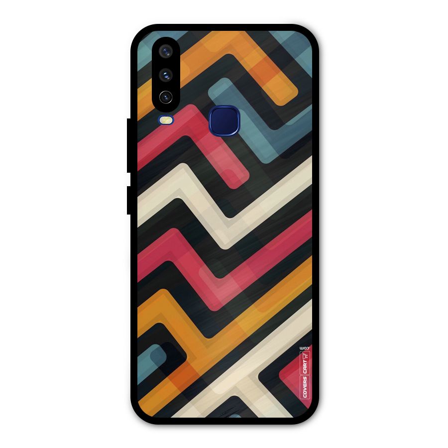 Pipelines Metal Back Case for Vivo Y12