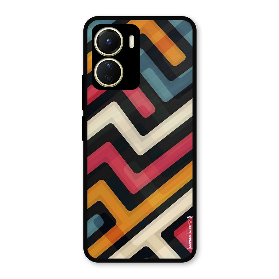 Pipelines Metal Back Case for Vivo Y16