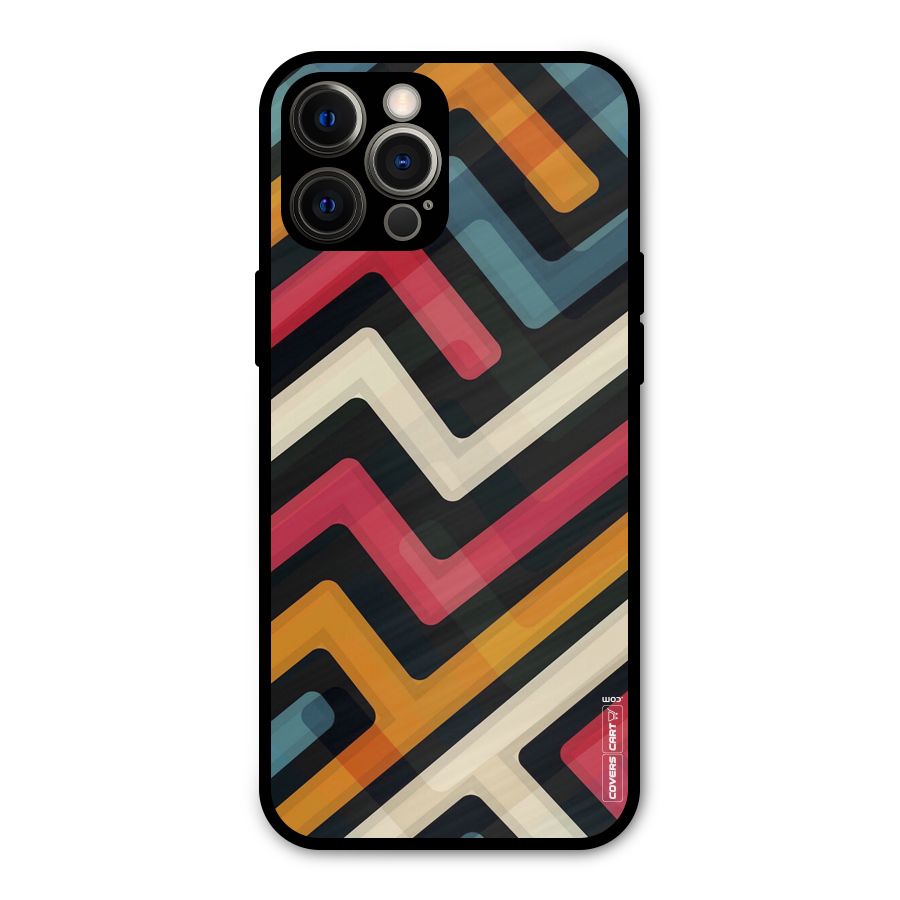 Pipelines Metal Back Case for iPhone 12 Pro Max