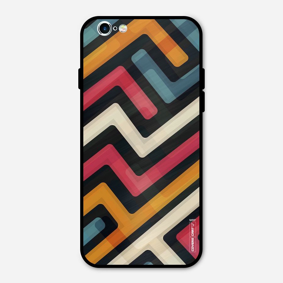 Pipelines Metal Back Case for iPhone 6 6s